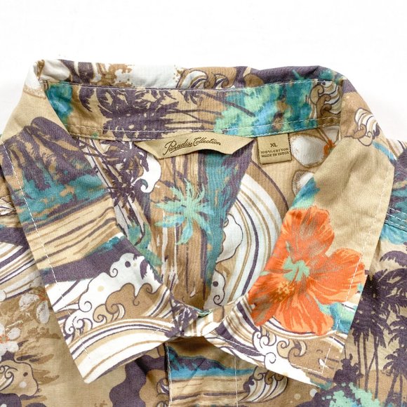 Paradise Collection XL Short Sleeve Hawaiian NEW - Picture 5 of 6